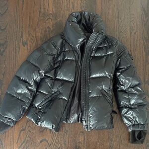 SAM. New York Freestyle Jet Black Glossy Jacket